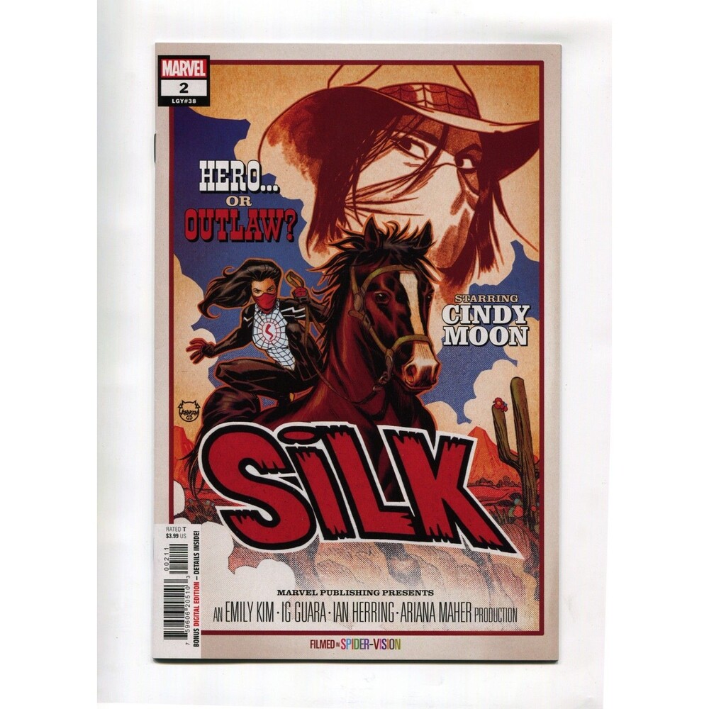 Silk #2 Marvel Comics 2023 Comic Book Dave Johnson